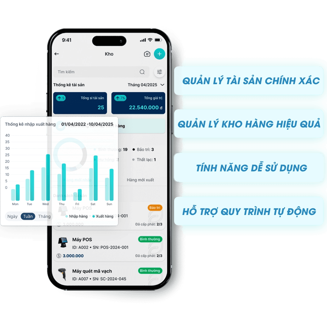 Timeso Asset Management App